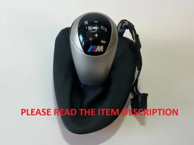 BMW M3 2008-2013 perilla de cambio de marchas con manguito de maletero E90 E92 E93 25122283705 OEM Foto 1 de 4