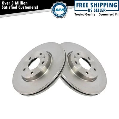 Front Disc Brake Rotor LH RH Kit Pair Set of 2 for Buick Chevy - Image 1 of 3