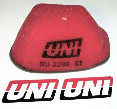 Filtro de aire Yamaha Yz80 Uni 1987-1992 hecho en Estados Unidos Nu-2298st envío rápido gratuito Foto 1 de 2