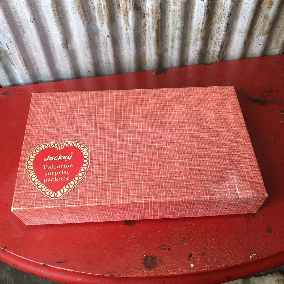 Jockey Life Valentines Day Hearts Graphic Boxer Gift Set Vintage USA - Image 1 of 4