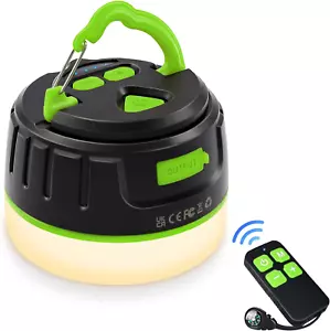 LED Camping Lantern Flashlight Rechargeable Hiking Lamp Tent Light Portable 1 - Picture 1 of 7
