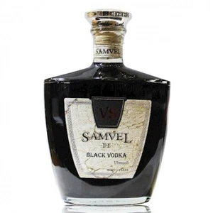 Black Wodka 2 x Samvel shwarze Vodka ultrasoft 7-Fach gefiltert Черная водка