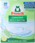 Frosch All-in-One Limonen Geschirrspl-Tabs 50 Stck