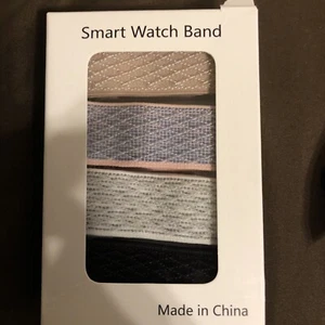 HILIMNY Elastisch Geflochten Sport Kompatibel mit Apple Watch Armband 4 Stück 42mm/44mm - Bild 1 von 4