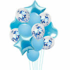 14pcs Wedding Birthday Ballons Set Latex Foil Kit Kids Boy Girl Baby Party