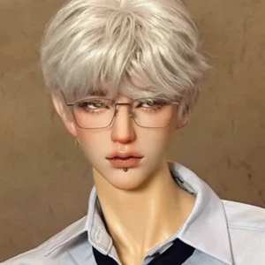 1/3 BJD Doll Uncle Man Male Body Eye Handmade with Face Make up Joints Bare Doll - Picture 1 of 6