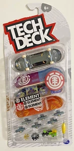TECH DECK Fingerboard 4-Pack Element Skateboards set - Picture 1 of 6