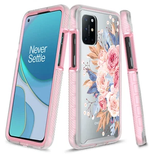 For OnePlus 8T 5G Graphic Shockproof Protective Hybrid Case [NOT FOR OnePlus 8] - Picture 1 of 7