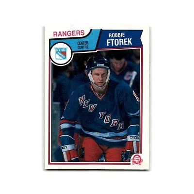 1983 O-Pee-Chee Robbie Ftorek New York Rangers #244 - Image 1 of 3