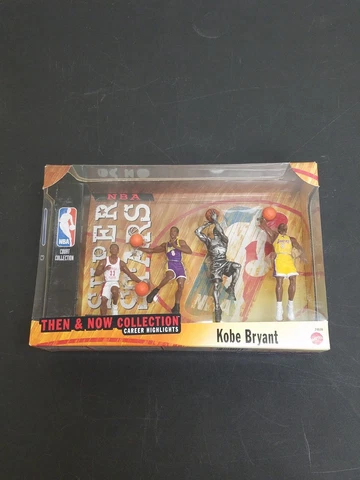 1999 KOBE BRYANT “THEN AND NOW” FIGURE COLLECTION Black Mamba NBA MATTEL 24539 Cover