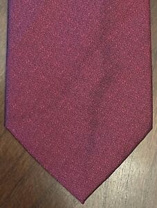 Perry Ellis Portfolio Red 100% Polyester Men’s Neck Tie Made In China