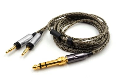 Cable de audio 6N 6,35 mm 1/4" para auriculares Focal Elegia Clear MG CELESTEE RADIANCE Foto 1 de 4