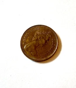 Great Britain  1 New Penny  1976  Elizabeth II  D G REG F D - Picture 1 of 2