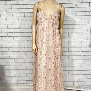 Maxi vestido de seda para mujer J.Crew en Liberty Garden - talla 14 - Imagen 1 de 10