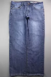 Jeans uomo IZOD comodo elasticizzato vestibilità dritta taglia 34x30 (misura 34x28) - Foto 1 di 7