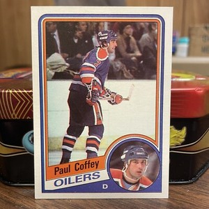 1984-85 Topps Hockey Card #50 Paul Coffey - Edmonton Oilers