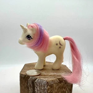 Vintage G1 My Little Pony Baby Moondancer Unicorn Hasbro MLP Rare HTF - Picture 1 of 8