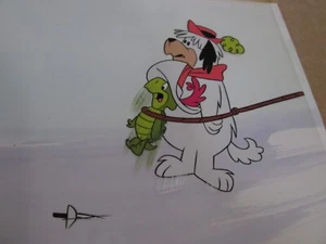 Celda Touche Turtle & Dum Dum sobre fondo personalizado entintado a mano 1962 - Imagen 1 de 2