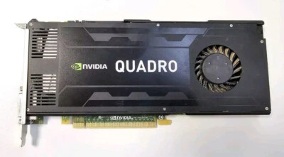 Dell / Nvidia Quadro K4000 3GB GDDR5 PCI Express 2.0 x16 FH Graphic Card 0D5R4G - Image 1 of 3