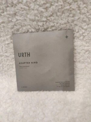 Anillo adaptador Urth 58 mm para sistema de filtro cuadrado de 100 mm - Nuevo/sellado Foto 1 de 3