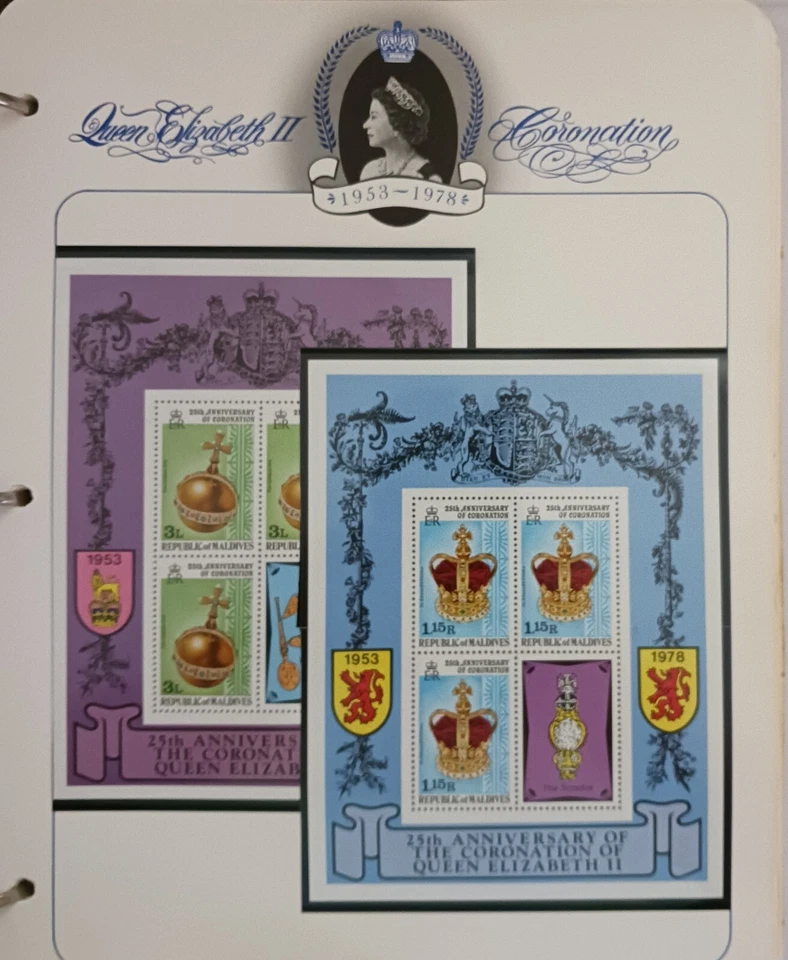 MALDIVAS - 1978 - 25 ANIVERSARIO DE CORONACIÓN Q.E.II - SELLOS - MNH-#2 Foto 1 de 1