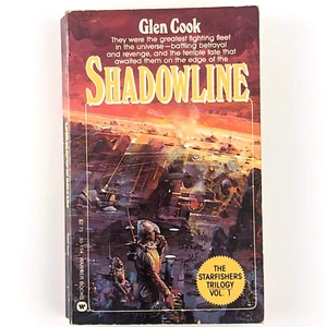 Shadowline, Starfishers Trilogy #1 (1982) Glen Cook - Vintage Sci-Fi Paperback - Picture 1 of 12