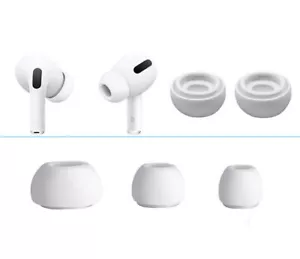 6 x Cubierta de broches de silicona para puntas de silicona para Apple Airpods Pro 3 (S/M/L) - Imagen 1 de 6