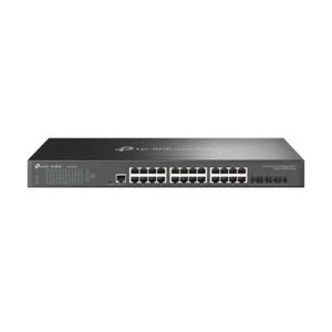 TP-Link Omada SG3428X Managed Switch 24 Gigabit Ports 4 SFP+ 128 Gbit/s 1U Rack - Afbeelding 1 van 1