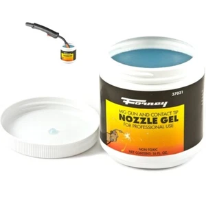 Forney Nozzle Gel for Mig Welding 37031 Anti Spatter Non Toxic 16-Ounce , White - Picture 1 of 5