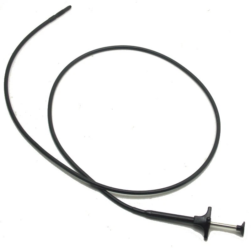 Finger Grip 41" Long Shutter Release Flexible Locking Cable Black Rubber Used - Image 1 of 1