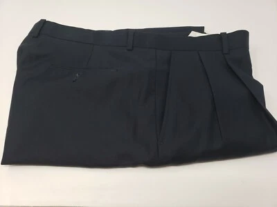 Daniel Cremieux Signature Collection Mens Dark Navy Cuff Dress Pants Sz. 40x30 - Image 1 of 4