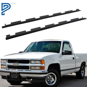 For 1988-1999 GMC C1500 Truck Front Window Sweep Weatherstrip Seal Pair Set - Picture 1 of 14