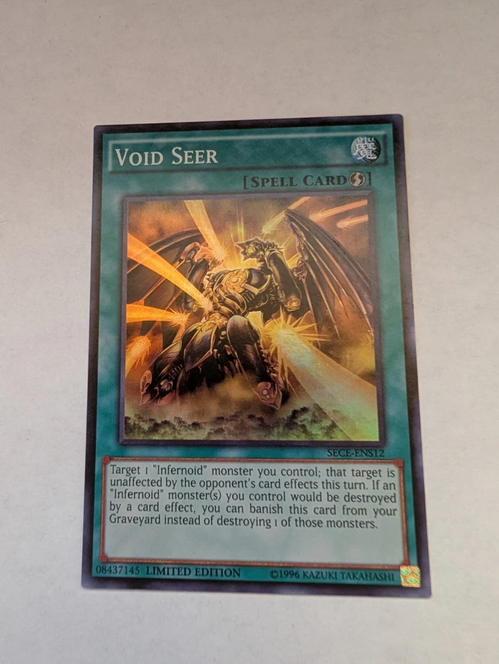 1 x Void Seer - SECE-ENS12 - Super Rare - Limited Edition Near Mint, English - Image 1 of 1
