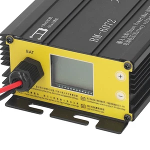 600W MPPT Boost Solar Charge Controller 12‑50V Input LCD Display Step Up Solar - Picture 1 of 22