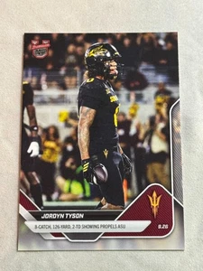 Bowman U Now 2025 2-TD variación de imagen Jordyn Tyson SP #18SP Arizona State - Imagen 1 de 2