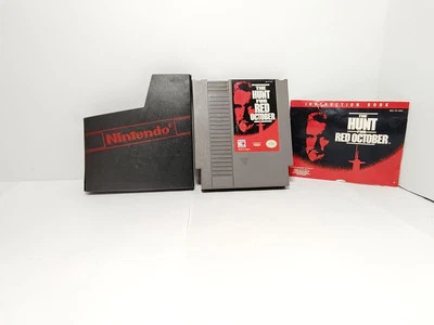 The Hunt for Red October for Nintendo (NES) - Complete W/Sleev and Booklet - Image 1 of 4