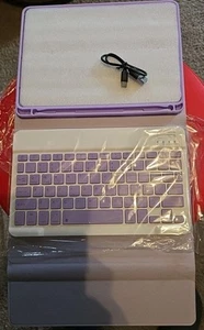 Bluetooth Keyboard Flip Stand Tablet Case For iPad 5th 6th Air 1st 2nd Pro 9.7" - Picture 1 of 2