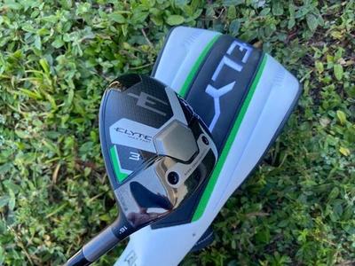 Callaway Elyte Max Fast 3-Wood Senior Flex Vanquish 4 R2 Near Mint W/HC 43 Inch - Image 1 of 4