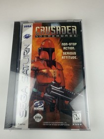 Factory Sealed Crusader: No Remorse (Sega Saturn, 1996) Brand New
