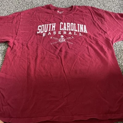 Champion South Carolina Gamecocks Baseball Tee Adult XL - Image 1 of 3