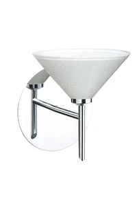 Besa Lighting 1SW-282453-CR Kona Wall Sconce Chrome - Picture 1 of 2