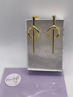UNO de 50 Earrings Backstitch Earrings Gold-Plated earrings - Image 1 of 3