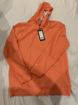 全新带标签 WALTER HAGEN 男式轻便高尔夫连帽衫蓝色海岸,尺寸 S,75 美元 — 第 1/3 张图片