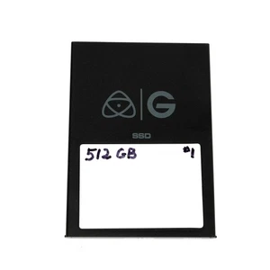 G-Technology Atomos Master Caddy 4K 512GB EV SSD Drive - Picture 1 of 7