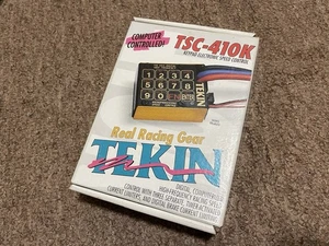 Vintage Tekin TSC-410K Brushed Keypad Speed Control 1992 RC10 Losi Yokomo - Picture 1 of 6
