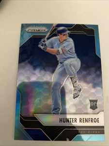 2017 Panini Prizm Hunter Renfroe Rookie Light Blue Prizm 114/299  - Picture 1 of 2