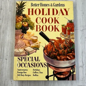 Better Homes & Gardens Vintage Holiday Cook Book Special Occasions 1959 - Picture 1 of 3