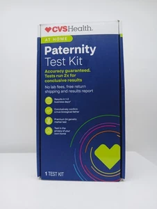 CVS Health At Home Paternity Test Kit – Fast, Accurate, Private - Free Shipping - Picture 1 of 3