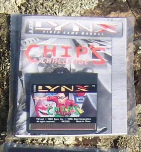 CHIP'S CHALLENGE NEW Cartridge and Manual NO BOX - Picture 1 of 1