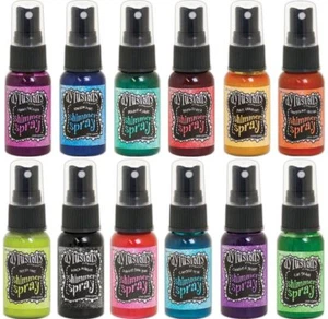 Dyan Reaveley DYLUSIONS SHIMMER SPRAY Ink Mist 29 ml (Elige entre 32) Ranger - Imagen 1 de 36